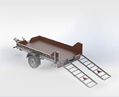 Причепи для перевезення КТЗ