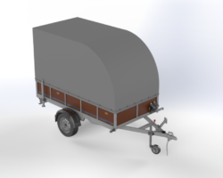 Причепи фургони